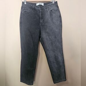 Hollister California Curvy High Rise Mom Jeans Women's 5 Short Vontage Stretch